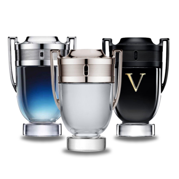 Bundle of 3 Fragrances Paco Rabanne INVICTUS LEGEND, INVICTUS y INVICTUS VICTORY 100ml